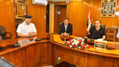 محافظ أسيوط: نقل مفارم المخلفات الزراعية لتعظيم الاستفادة من بقايا المحاصيل