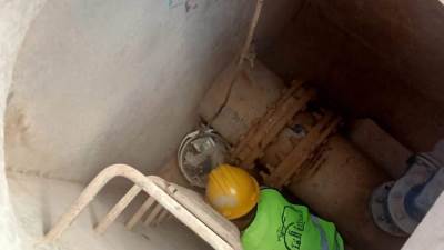 جهاز حدائق أكتوبر يستكمل خطة الاستعداد للشتاء برفع كفاءة روافع الصرف الصحي