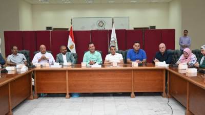 جهاز العاشر من رمضان يكرم المهندس محمد العزوني 