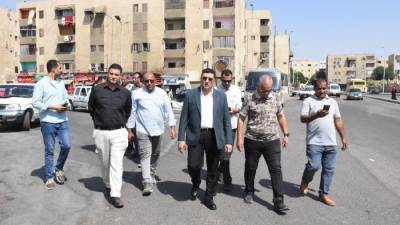 أحمد رشاد يتفقد الإدارات والمشروعات السكنية والخدمية بالقاهرة الجديدة