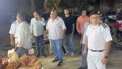 حملات موسعة بالشيخ زايد.. غلق ورش مخالفة وضبط سياس ورفع الإشغالات