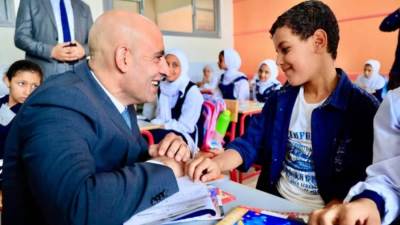 وزير التربية والتعليم ومحافظ الشرقية يفتتحان مدرسة "فوزي السيد الدهشوري" ببلبيس