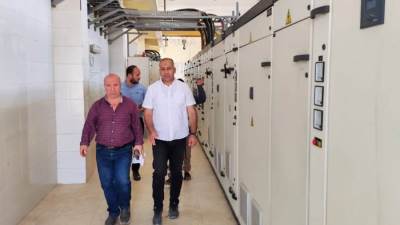 رئيس جهاز بدر يتفقد محطة الصرف الصحي ومشروع 92 عمارة