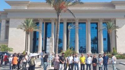 جهاز المنصورة الجديدة يستقبل وفدا من هندسة جامعة الدلتا 