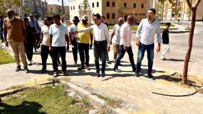 رئيس جهاز حدائق العاصمة يوجّه برفع كفاءة حي الزهور 