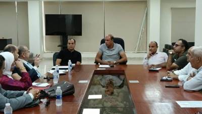 تفاصيل اجتماع رئيس جهاز العبور مع ممثلي الأحياء لمناقشة المطالب والمقترحات