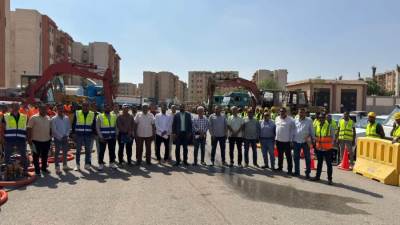 رئيس «العبور الجديدة» يشهد اصطفاف المعدات والفرق.. ويؤكد جاهزية المدينة لمواجهة الأزمات