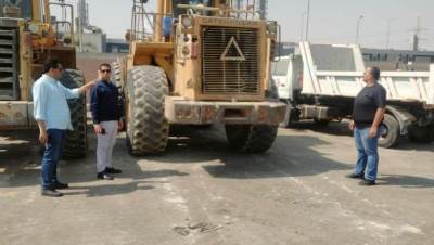 رئيس جهاز زايد: وقف أعمال مخالفة وضبط معدات ثقيلة في «بيت الوطن»