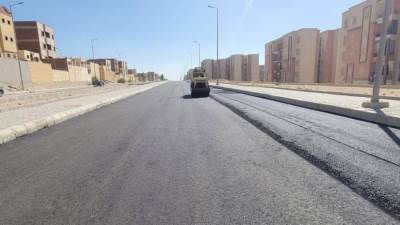 محمد عبدالله: استكمال أعمال تطوير ورفع كفاءة الطرق المحيطة بمنطقة زهرة أكتوبر 