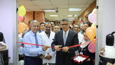 محافظ الجيزة يفتتح توسعات قسم الرعاية المركزة بمستشفى إمبابة العام