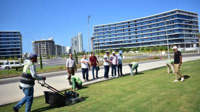 جهاز العلمين الجديدة يطلق حملة لرفع كفاءة المظهر الحضاري بالمدينة 