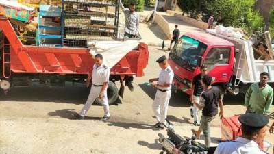 جهاز مدينة الشروق: رفع التعديات والإشغالات بمحيط المنطقة الخامسة 3000 وحدة