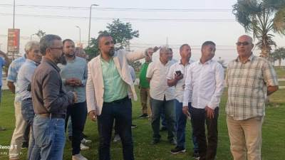‎ رئيس جهاز العبور الجديدة يتفقد أعمال النظافة والصيانة والزراعة والطرق بالأحياء