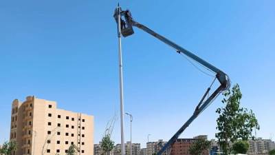 رئيس جهاز بدر: لن نسمح بوجود شارع مظلم.. وخطة لصيانة أعمدة الإنارة