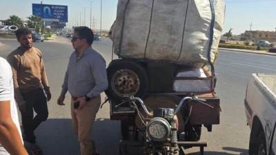 جهاز مدينة الشيخ زايد يزيل إشغالات وبناءً مخالفًا خلال حملات ميدانية مكثفة