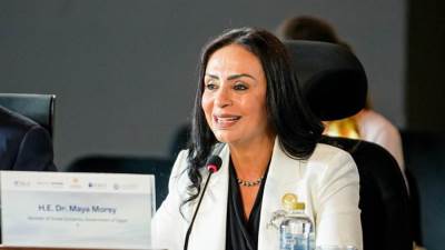 مايا مرسي: "تكافل وكرامة" وصل إلى 7.8 مليون أسرة مصرية