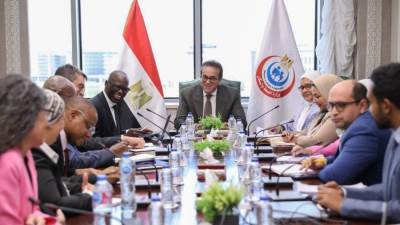 وزير الصحة يستقبل نائب رئيس البنك الدولي لتعزيز التعاون