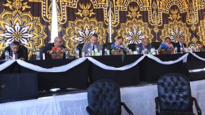 جهاز حدائق أكتوبر يعقد جلسة المزاد الثانية لعدد 25 ورشة و5 محال  