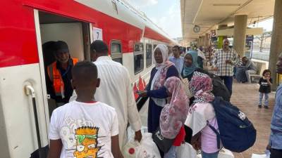 السكة الحديد: تسيير الرحلة الـ23 لعودة السودانيين إلى وطنهم