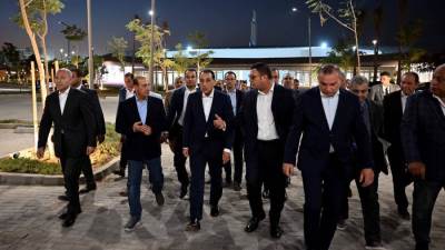 رئيس الوزراء يتفقد سير العمل بمشروع حدائق تلال الفسطاط