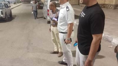 جهاز حدائق أكتوبر يشن حملة مسائية بطريق الواحات و247 عمارة