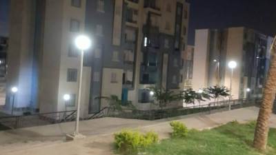 جهاز حدائق أكتوبر يواصل صيانة شبكات الإنارة واستبدال الكشافات لتقليل استهلاك الطاقة