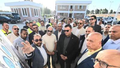 الشربيني وأبوالنصر يتفقدان مشروع سكن كل المصريين بمدينة أسيوط الجديدة