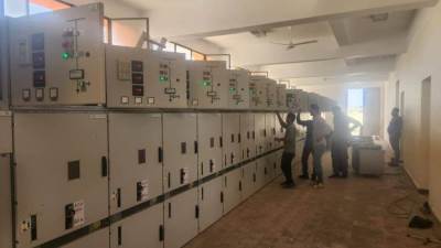 جهاز حدائق العاشر من رمضان يعلن إطلاق التيار الكهربائي بالحي 32 