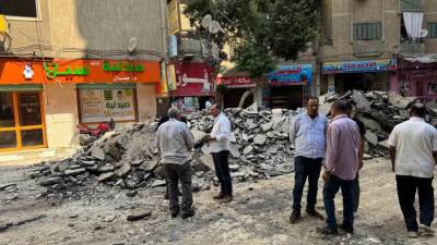 الجيزة: إزالة التعديات على خطوط التنظيم ورفع الإشغالات بالهرم