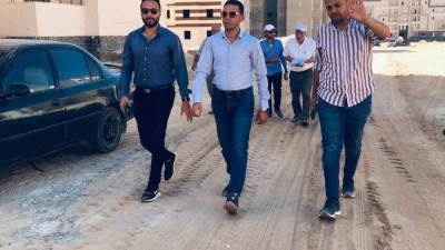 رئيس جهاز حدائق العاصمة يتابع مشروعات الإسكان والخدمات الشرطية بالمدينة