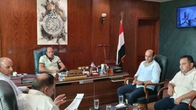 رئيس جهاز العبور يبحث مع «المقاولون العرب» موقف مشروعات إحلال شبكات المياه 