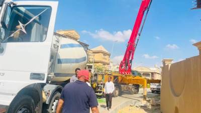 جهاز 6 أكتوبر: ضبط 5 سيارات نقل ومعدات خرسانية مخالفة بالقطاع الشرقي