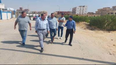 رئيس جهاز الفيوم الجديدة يتفقد الكوبري الرئيسي بتكلفة 120 مليون جنيه