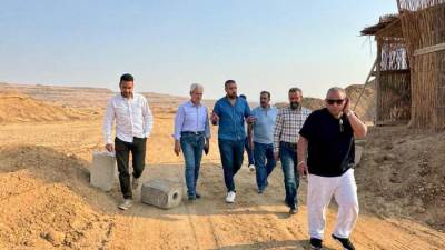 العمل لا يتوقف في العبور الجديدة.. جولات ميدانية لرئيس الجهاز خلال العطلات 