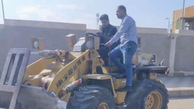 جهاز مدينة الشروق ينفذ حملة مكبرة لإزالة المخالفات وغلق وتشميع 7 وحدات مخالفة