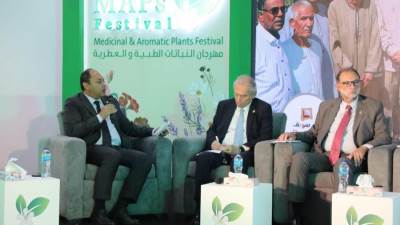 عمرو عبدالمنعم: صعيد مصر مؤهل ليكون مركزًا عالميًا لإنتاج النباتات الطبية والعطرية