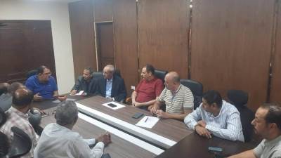 جهاز مدينة الشروق يبحث مع شركات أراضي الرابية تسريع تقنين الأراضي 