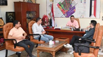 رئيس جهاز العاشر يبحث مع «ديلي» الصينية إنشاء أكبر مصنع للأدوات المكتبية 