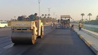 محافظ الجيزة: تطوير ورصف وإنارة طريق المنصورية بمدينة كرداسة