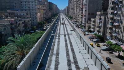 النقل: تقدم أعمال تنفيذ مشروع المرحلة الأولى من مترو الإسكندرية