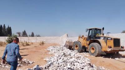 جهاز العبور الجديدة يزيل تعديات جمعية عرابي.. ويحذر من التعامل مع كيانات غير معتمدة