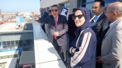 تضم 95 حاوية.. ميناء شرق بورسعيد يستقبل شحنات مساعدات إغاثية قطرية لـ"غزة"