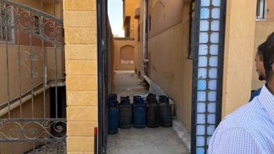 جهاز مدينة بدر يزيل مخالفة تحويل وحدة إلى مخزن أنابيب