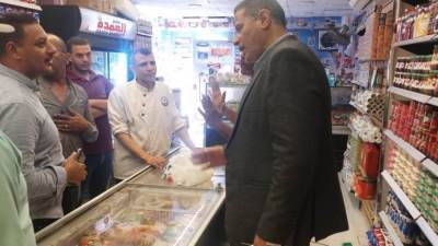 رئيس جهاز مدينة بدر: تنفيذ حملة بالحي الأول لضبط المواد الغذائية الفاسدة 