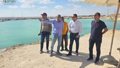 رئيس جهاز العلمين الجديدة: تنفيذ 94% من أعمال بحيرات وبوغاز «نيو مارينا» 