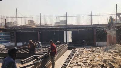 رئيس جهاز القاهرة الجديدة: إيقاف أعمال مخالفة وإزالة تعديات بمولين بالتجمع الخامس