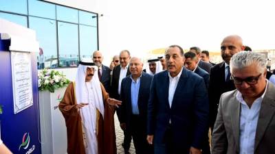 رئيس الوزراء يفتتح مستودع موانئ دبي العالمية "مصر للخدمات اللوجستية"
