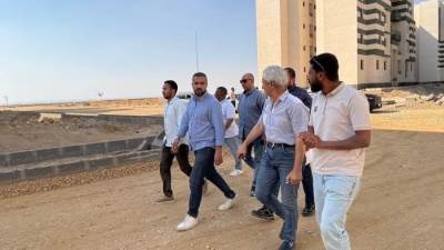 رئيس جهاز العبور الجديدة يتفقد مشروعات الإسكان والبنية التحتية
