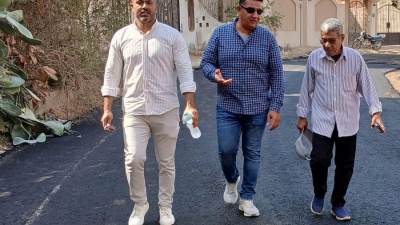 رئيس جهاز بني سويف الجديدة: جارٍ استكمال أعمال الأسفلت بالحي الخامس
