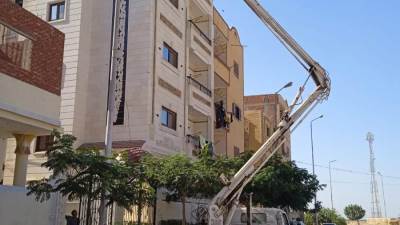 رئيس جهاز الصالحية الجديدة يوجه بمتابعة أعمال الإنارة ورفع كفاءة المرافق العامة